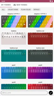 Amharic keyboard FynGeez - Eth android App screenshot 3